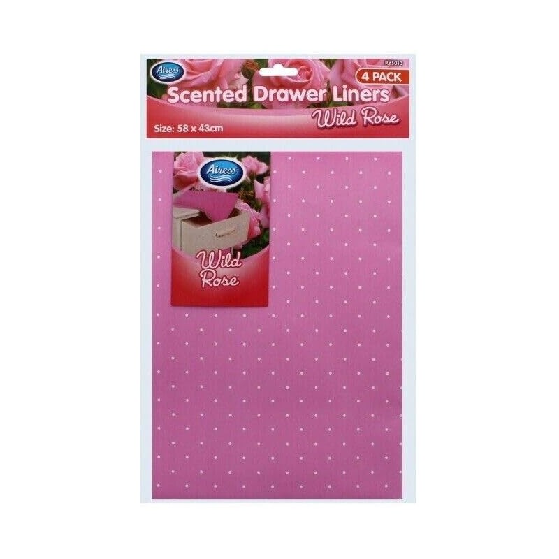 Scented Drawer Liner Sheets 4 PACK JASMINE ROSE LAVENDER OCEAN