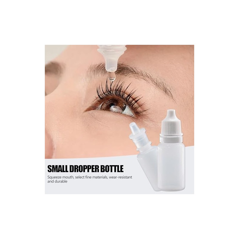 XWYDZ 20 Pcs 10ml Dropper Bottle, 10ml Bottles, Dropper Bottle