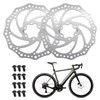 160mm Disc Brake Rotor,2PCS Bike Disk Brake Space,Bike Disc Brake