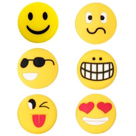 SGERUFZ 6 Pieces Antivibrador para Raqueta de Tenis Silicona Antivibrador de Raqueta de Tenis Dampener de Vibraciones