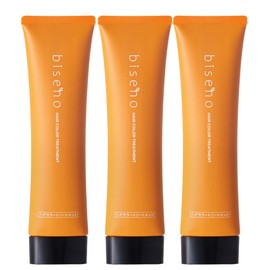 Biseno Organic Hair Color Treatment, Light Brown, 5.3 oz (150 g) x 3 (Approx. 3 Months), Diamine Free, Women's, Men's, Floral Scent, Plant-Derived