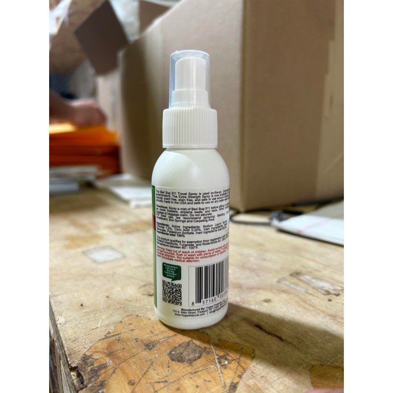 Hygea Natural Extra Strength Bed Bug Killer & Mite Travel