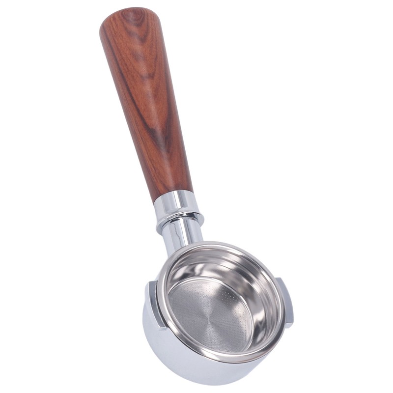 58mm Coffee Portafilter Aluminum Alloy 2 Ears Bottomless Portafilter Handle