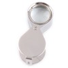 tinxi® 10x Magnifying Glass Pocket Magnifying Glass for Watchmakers Jewellers