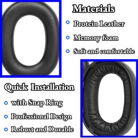 YunYiYi Elite 85H Replacement Earpads Cover Cushions Compatible with Jabra Elite 85H Wireless Headset Replacement Kit Cushions (Not fit Evolve2 85 Headset)