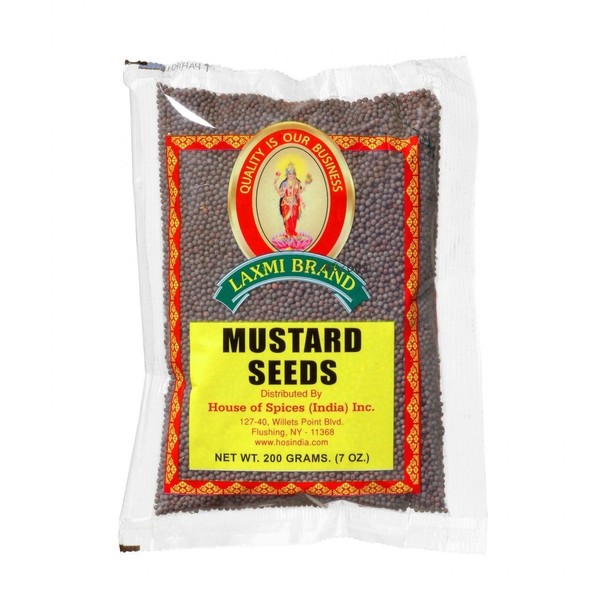 Laxmi All-Natural Gourmet Mustard Seeds - 7oz