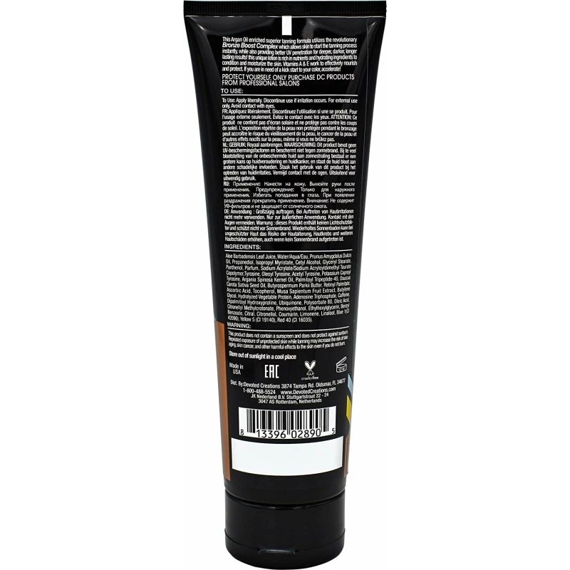 Devoted Creations DC Accelerator Dark Tanning Lotion 8.5 oz