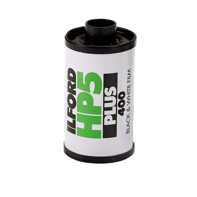 Ilford HP5 Plus Schwarzweißfilm, 35mm, 36 Belichtungen pro Rolle, 5