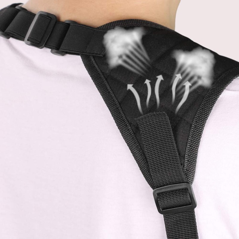 Twod Concealed Carry Shoulder Holster Nylon Cross Harness Vertical Shoulder
