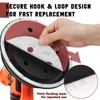 9 Inch 6 Hole Sanding Disc, GOH DODD 80 Grit