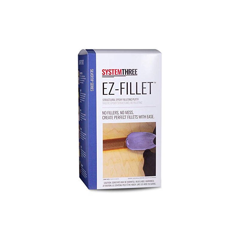 System Three EZ-Fillet Epoxy Putty, 1.5 Quart Kit