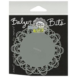 The Crafter's Workshop 4 x 4-inch Balzer Doily Bits, Black/ White