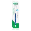 GUM Tongue Cleaner - Dual Action Soft Bristled Tongue Brush