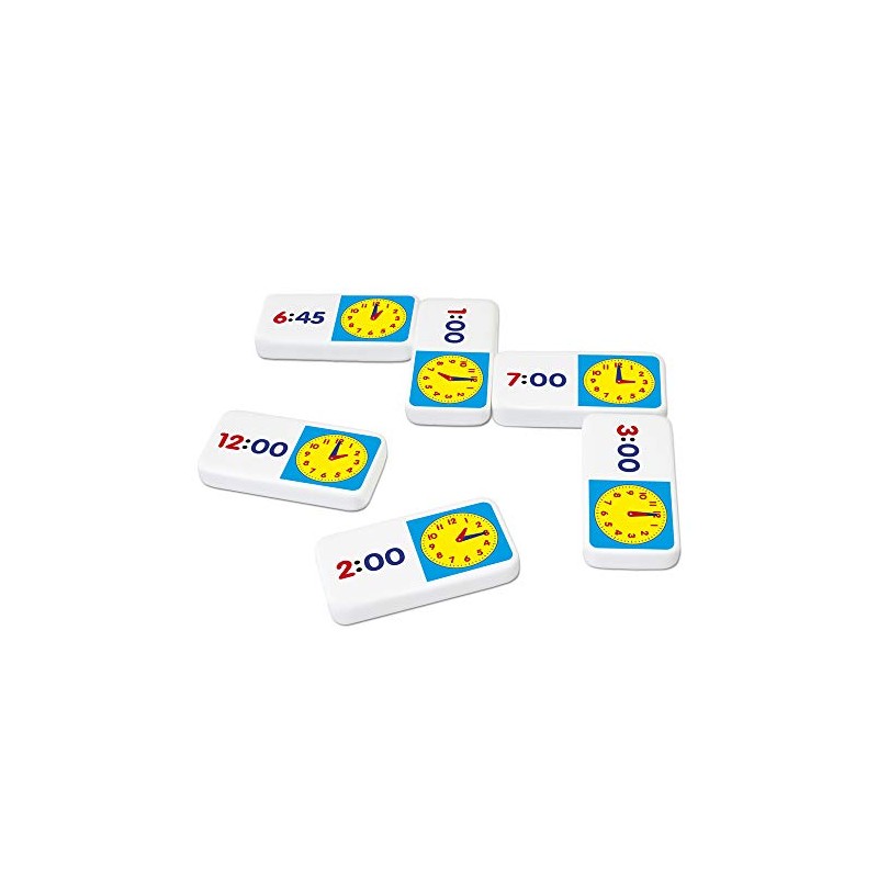 Junior Learning JL486 Time Dominoes pequeño