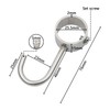 Pxyelec Tube Rod Hooks Adjustable Multi-Function Heavy-Duty Stainless Steel J