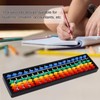 Alipis Arithmetic Abacus Maths Counting Toy, 17 Digit Rods with