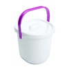 The Neat Nursery Co. Nappy Pail, 801 White/Pink, 0.65 kg 5055378201714