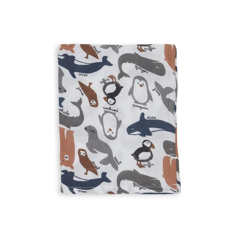 Jollein 536-848-65349 Hydrophilic Face Cloths Hydrophilic Polar 3-Pack Multicoloured, 35