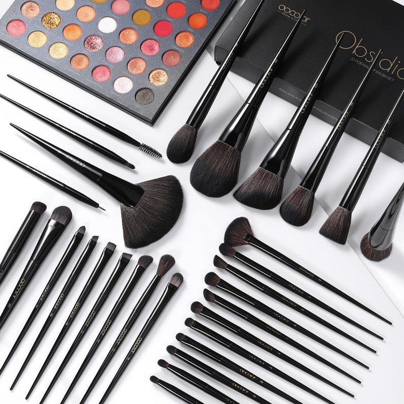 Docolor Makeup Brushes 30 Pieces Professional Makeup Brush Set Premium