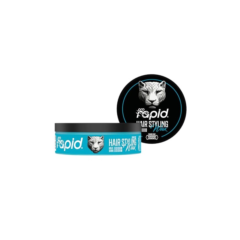 Prorapid Hair Wax for Men, Bubblegum Scent - Shark Bay