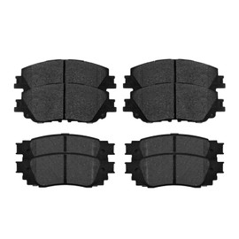 AutoShack 8pcs Front and Rear Ceramic Brake Pad Set Replacement for Lexus ES350 UX250h ES300h UX200 ES250 Toyota Avalon C-HR Venza Corolla Cross 2018-2024 Camry 2019-2024 RAV4 FWD BRK030261435