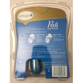 Amope Pedi Perfect Electronic Nail Care System File Buff Shine Refills Included