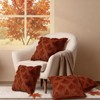 Tudomro 4 Pcs 18 x 18'' Fall Maple Leaves Pillow