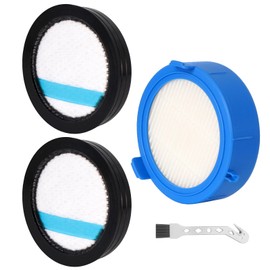 Fixbetter Fixbetter Hepa Vorfilter f1r AEG 8000 / ASKW4 ESKW4 FX8 AZE156 Akku-Staubsauger Waschbar Ersatzteile, 3 Hepa Filters, 1 Reinigungs B1rste, Filter Seriennummer 140205154010 (4 PCS)