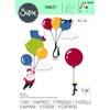 Sizzix Sizzx Thinlits Die Set 10PK Festive Sky Party by