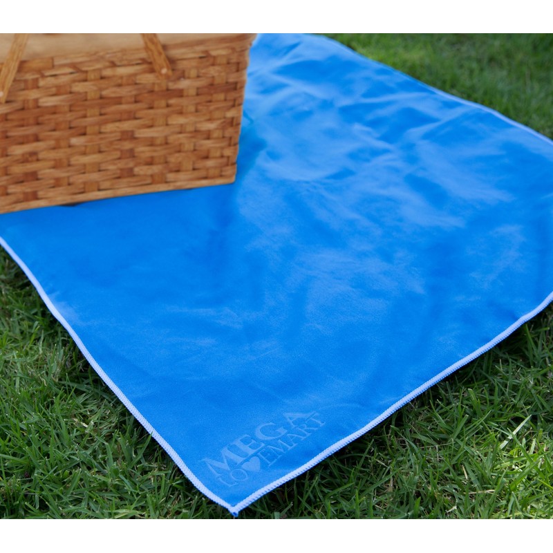 MEGALOVEMART 15" x 24" Suede Microfiber Gym Sport Towel, 2