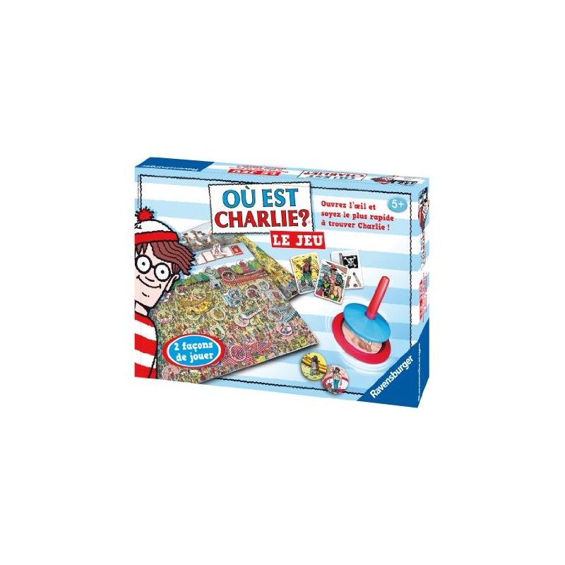 Ravensburger – 26569 – Party Game Where Is Charlie?