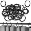 30pcs Gazebo Curtain Hooks,Weather Resistant Gazebo Curtain Hooks Durable C-Shaped