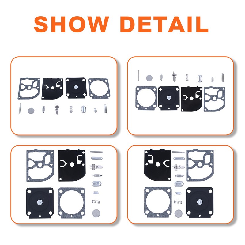 Mtanlo Carb Repair Rebuild Kit Fit For Stihl MS271 MS291