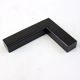 Mark 矩 Ebony L Shape "落款 篆刻 Jean Mark"