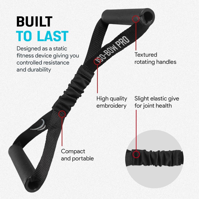 Bullworker Iso-Bow Pro Pair - Isometric Exercise Equipment - Self