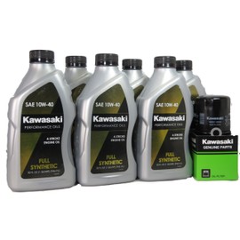 2012 Kawsaki VULCAN 1700 VAQUERO Full Synthetic Oil Change Kit