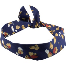 Bandana Headband Wire Hairbands – 10-Pack Flexible Hair Scarf Wraps for Women