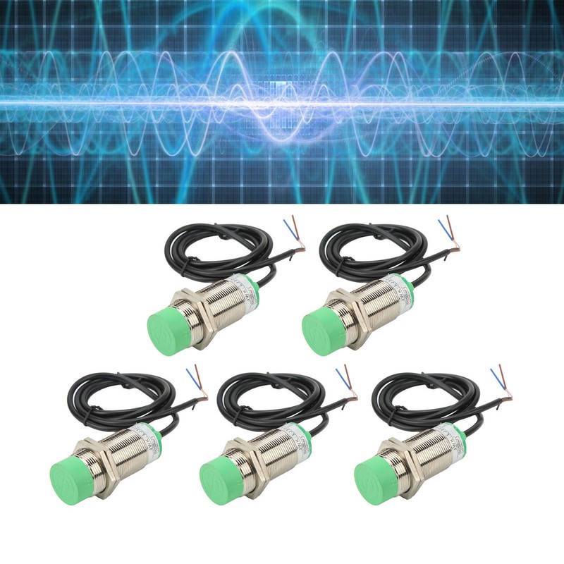 5Pcs Approach Sensor Inductive Proximity Switch NPN NO DC6‑36V 15mm