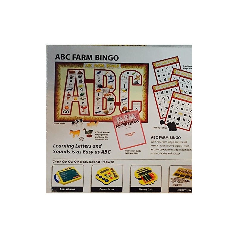 ABC Farm Bingo