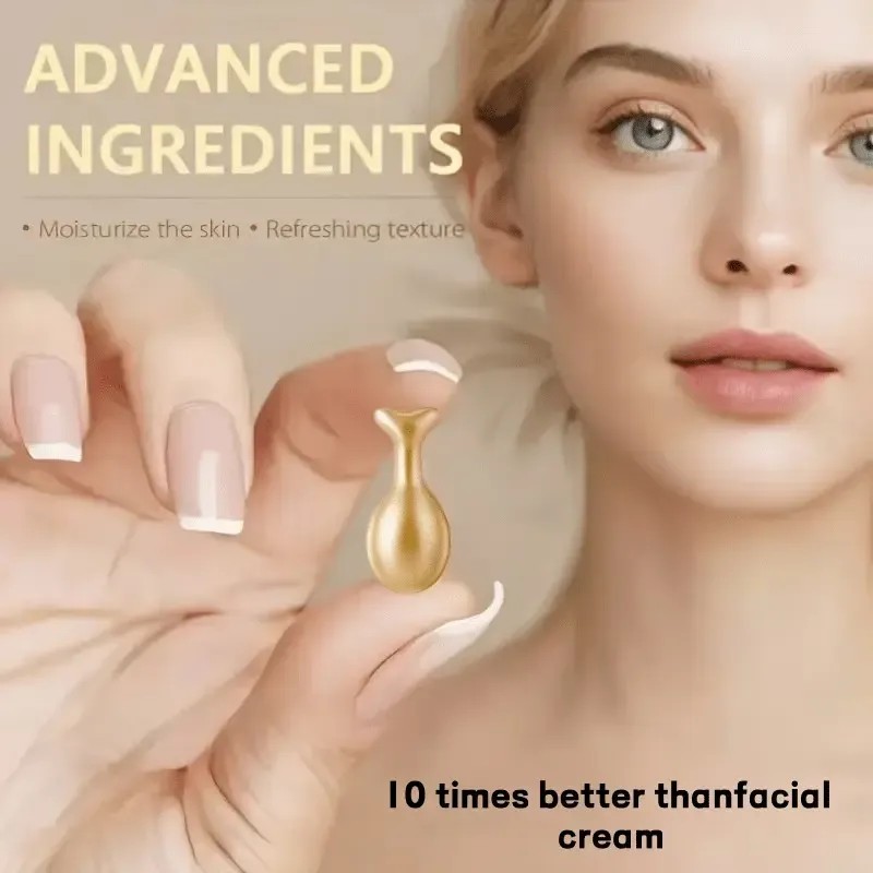 Cápsulas Faciales Antiedad Con Colágeno Y Retinol X90 Todo Tipo