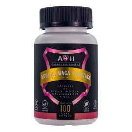 Aguaje Maca Biotina Armor For Health Cápsulas 100