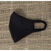 Black Cloth Face Mask Washable Reusable Made In USA -
