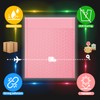 skardeco 6x10 Inch Pink Bubble Mailers 40 Pack Self-Seal Poly