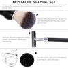 Juego de herramientas de afeitado para hombre con jabonera +