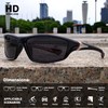 MEETSUN Polarized Sports Sunglasses for Men Women Driving Cycling Fishing