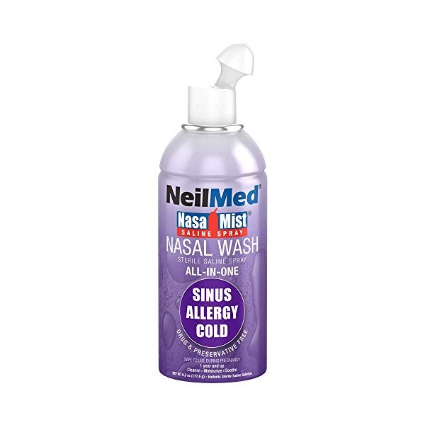 NeilMed NeilMed NasaMist All in One Multi Purpose Saline Spray,