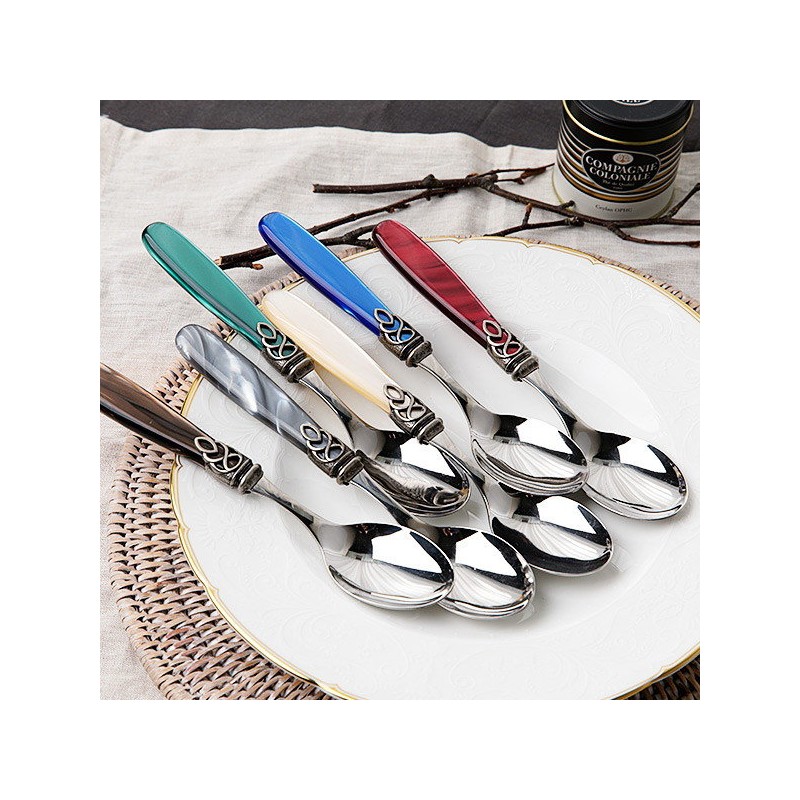 D&amp;D Rome dessert 3P set, choose 1, Blue Pearl /