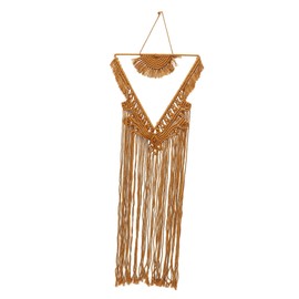 FUNOMOCYA Woven Dream Catcher with Tassels Elegant Wall Hanging Decor for Nordic Style Home for Bedrooms Living Rooms and Nurseries Unique Present Idea for Warm Atmosphere