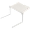 Carlo Milano Bedside Tray: Set of 2 Folding Bed Shelves,