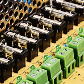 JoyNano 12V DC 9-Channel Distributed Power Supply Box 180W 15A Individual Fuse for CCTV Security Camera LED Strip Light and More